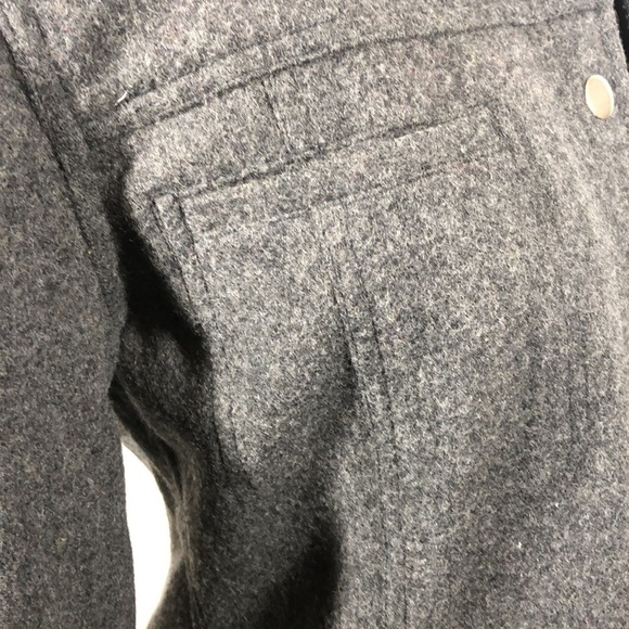Express world brand jacket in gray push buttons - Picture 2 of 9